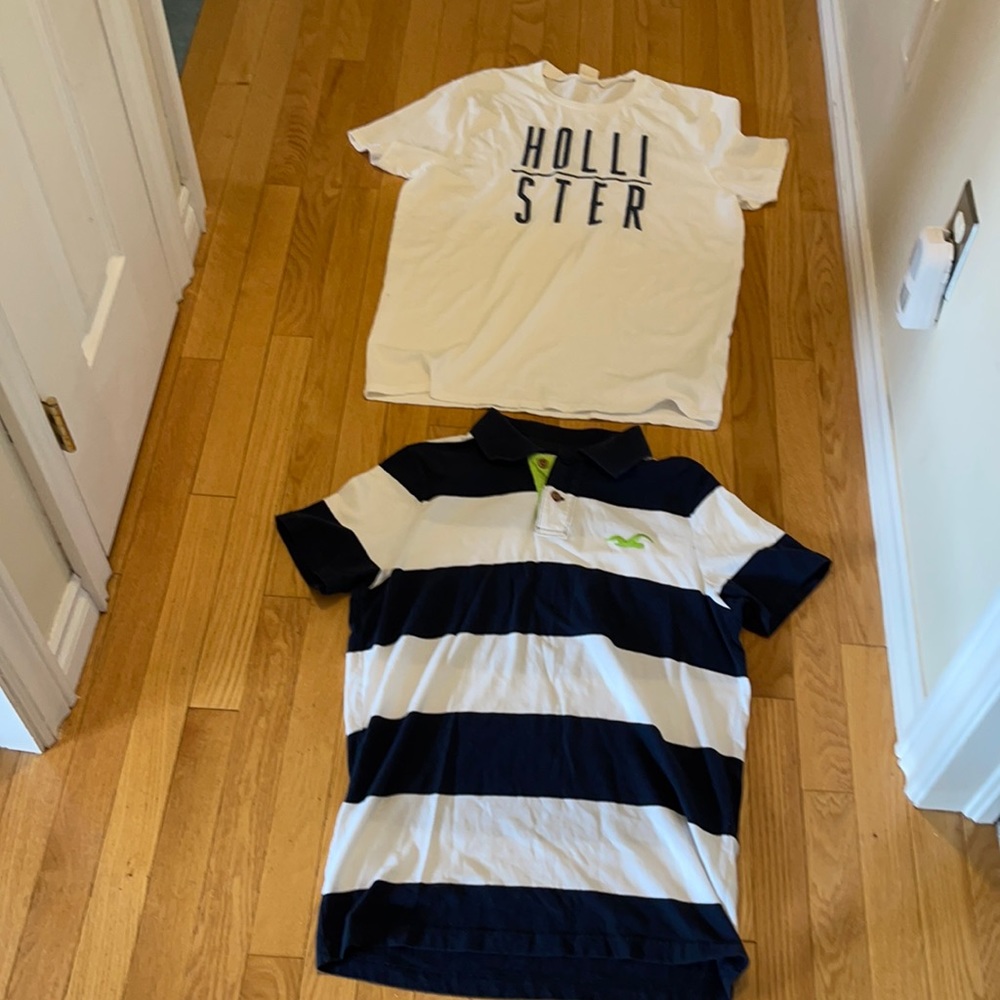 Hollister golf and t shirt size XL